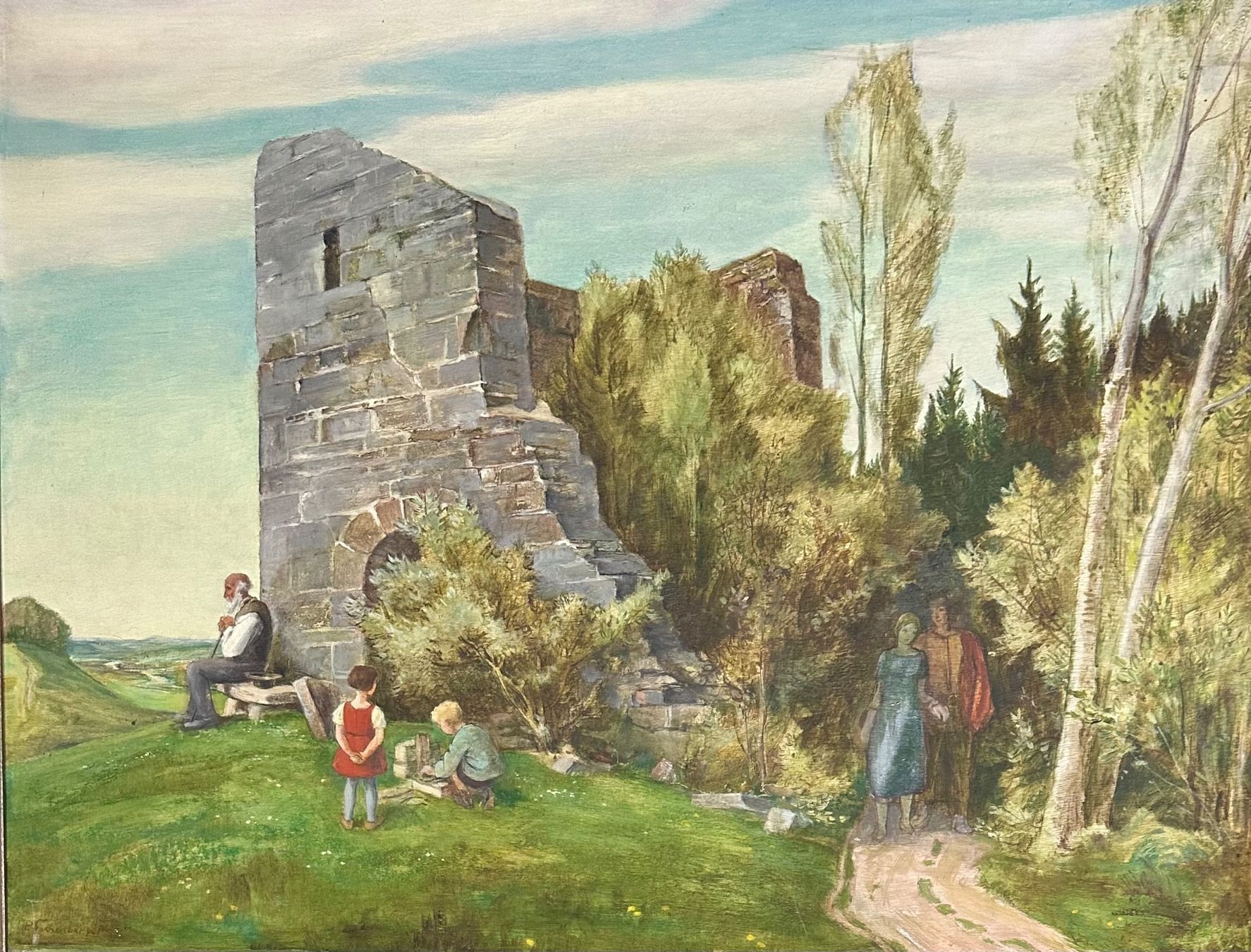 Dipinti: Paul EICHENBERGER (1891-1984) - Gemälde ! – Usato da Muhen venduto da Manuelab91