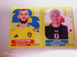 FIFA World Cup 2026 Sticker Jesper Karlsson Junya Ito