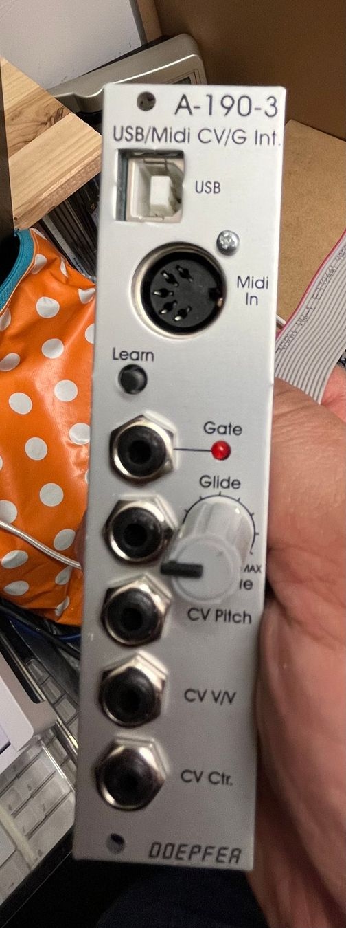 Doepfer Musikinstrumente: Doepfer A190-3 USB/Midi-CV/GATE Interface – Gebraucht aus Zürich von Tigerkatze77