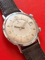 Le Coultre Memovox Automatic in Stahl in NOS-Qualität