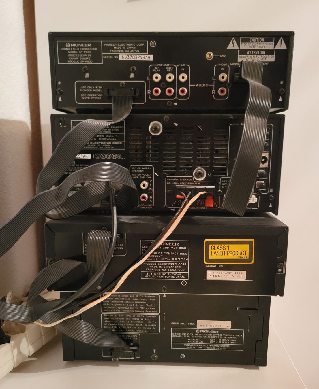 Pioneer Amplificatori: Stereoanlage mit 2 Lautsprechern  – Usato da Birmenstorf AG venduto da Cjl 3