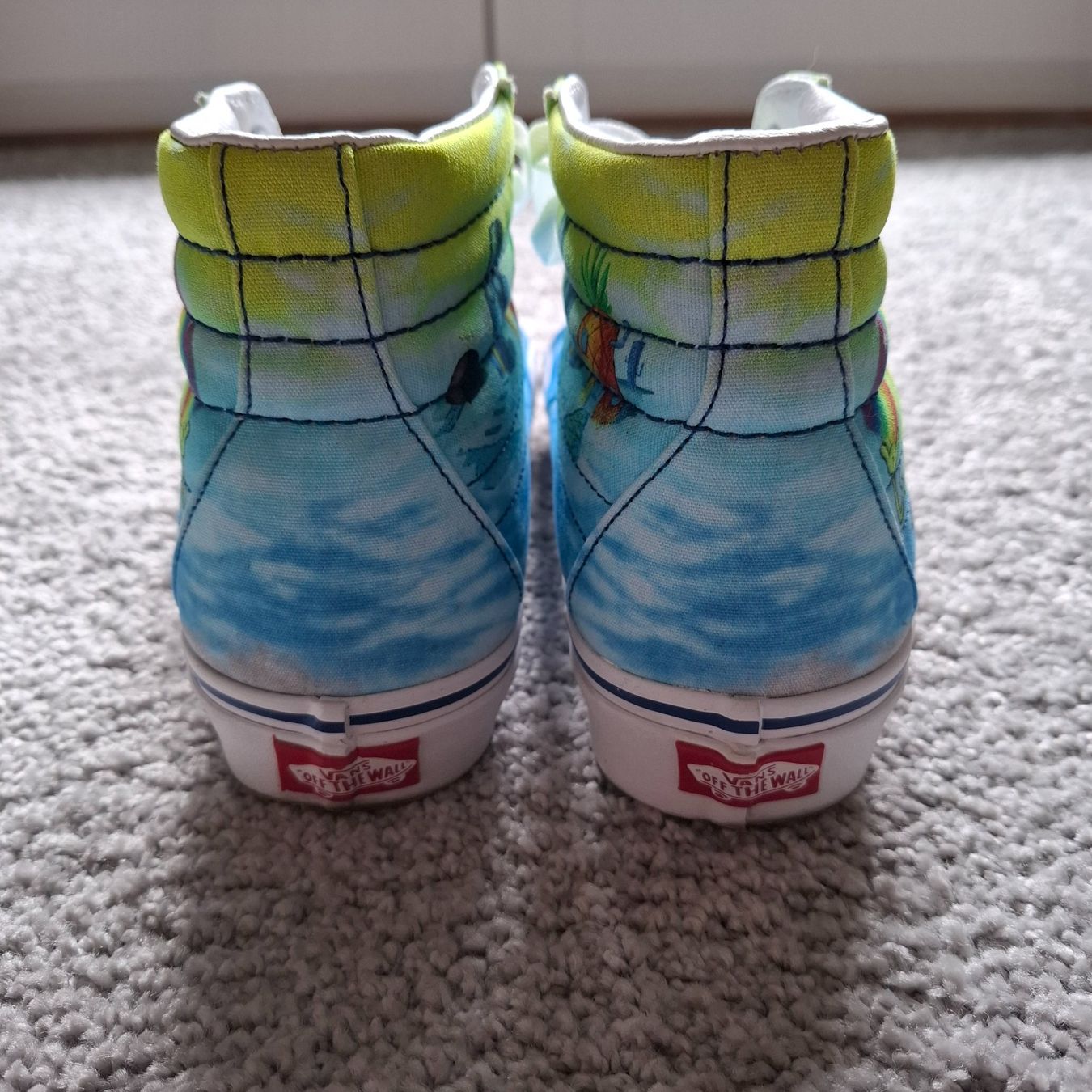 Vans Scarpe da uomo: Vans Sk8 Hi Spongebob Squarepants Bikini Bottom – Nuovo (secondo la descrizione) da Hombrechtikon venduto da Tinea82 5