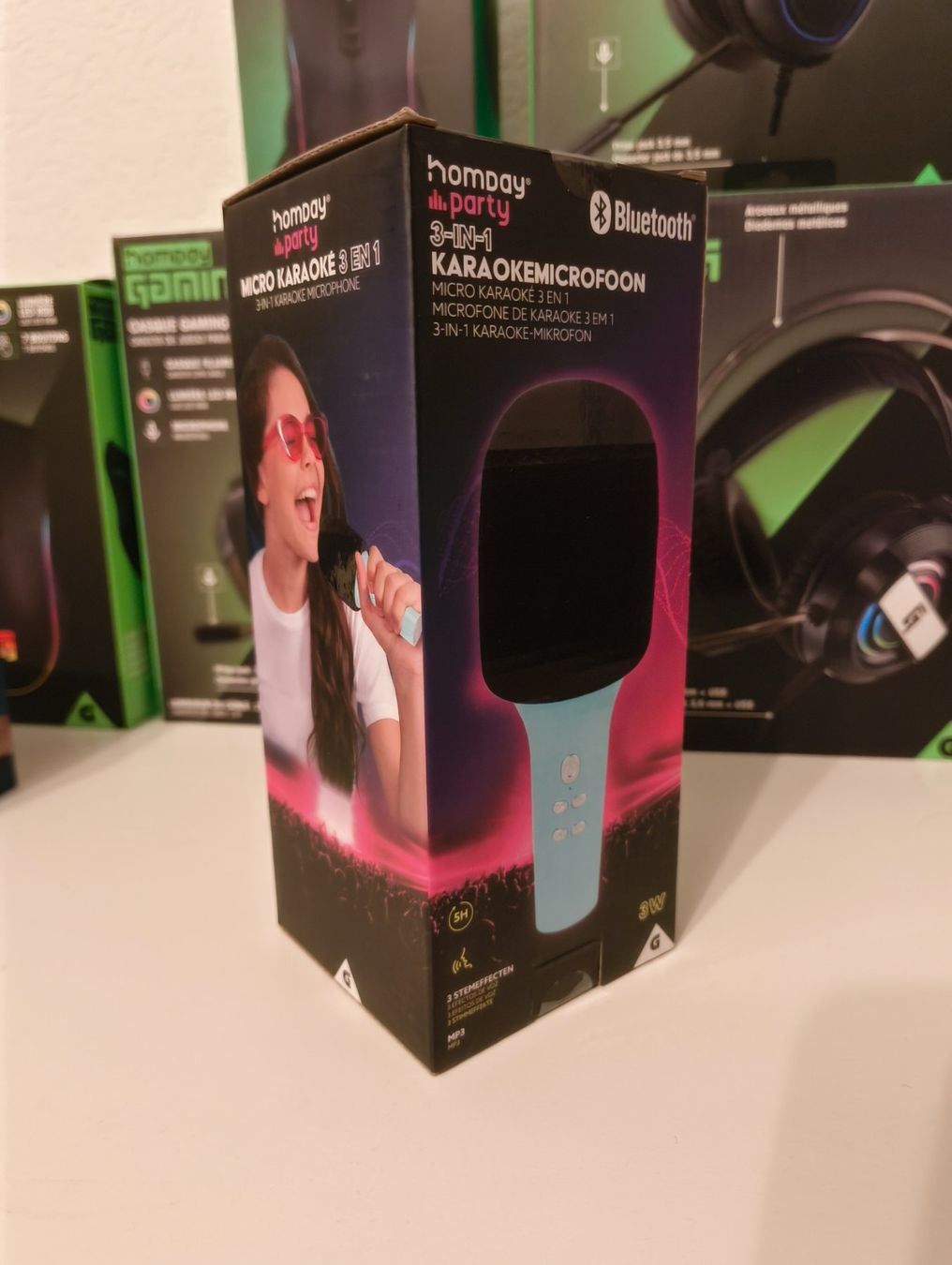 Microfoni: Karaoke Mikrofon/ Micro Karaoké Neu/neuf – Nuovo e nell'imballaggio originale da noes venduto da kri_g7m6 1