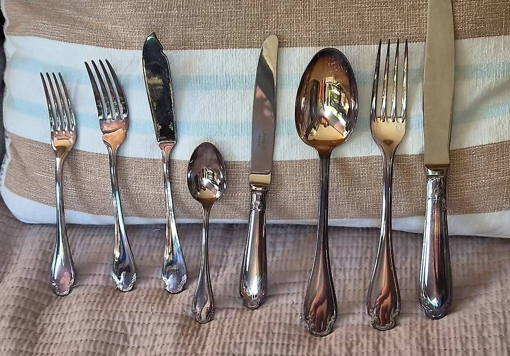 Set di piatti: Services Christofle – Nuovo e nell'imballaggio originale da Bouveret venduto da lagartha 3