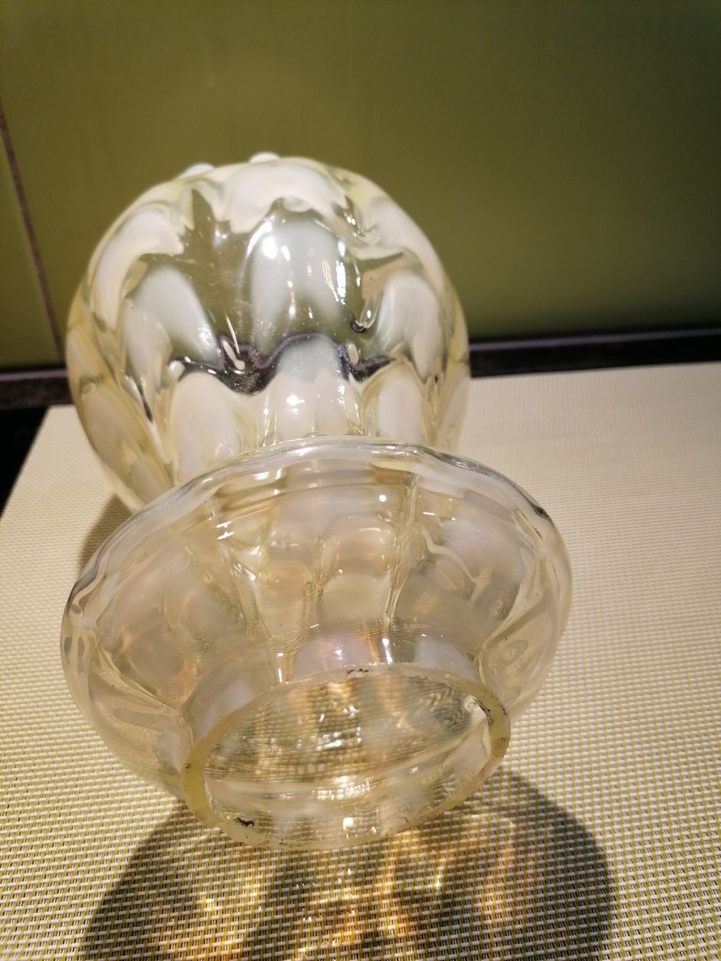Lampenschirme: Antikes Lampenglas – Gebraucht aus Biberist von troedlerheinz 3