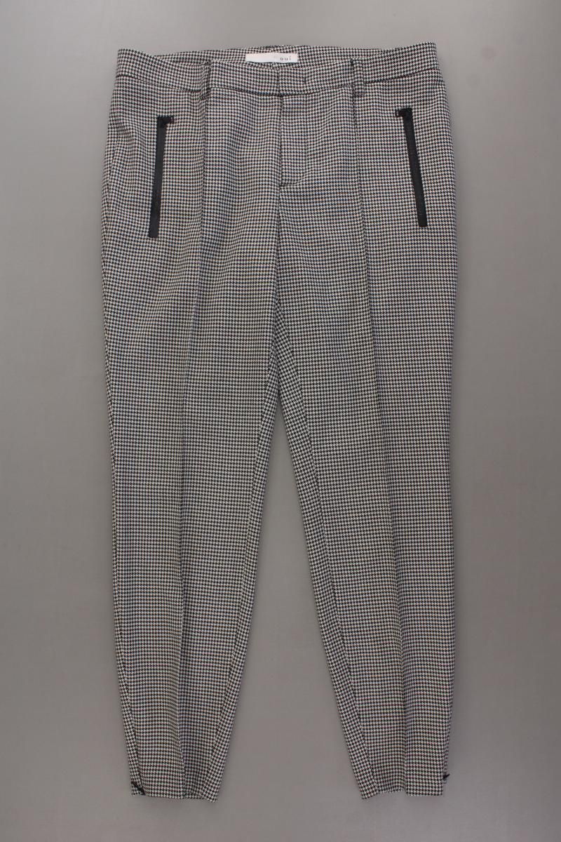 Pantaloni: Oui Stoffhose Gr. 40 hahnentritt grau – Usato da Neustadt an der Waldnaab venduto da SecondLifeFashion