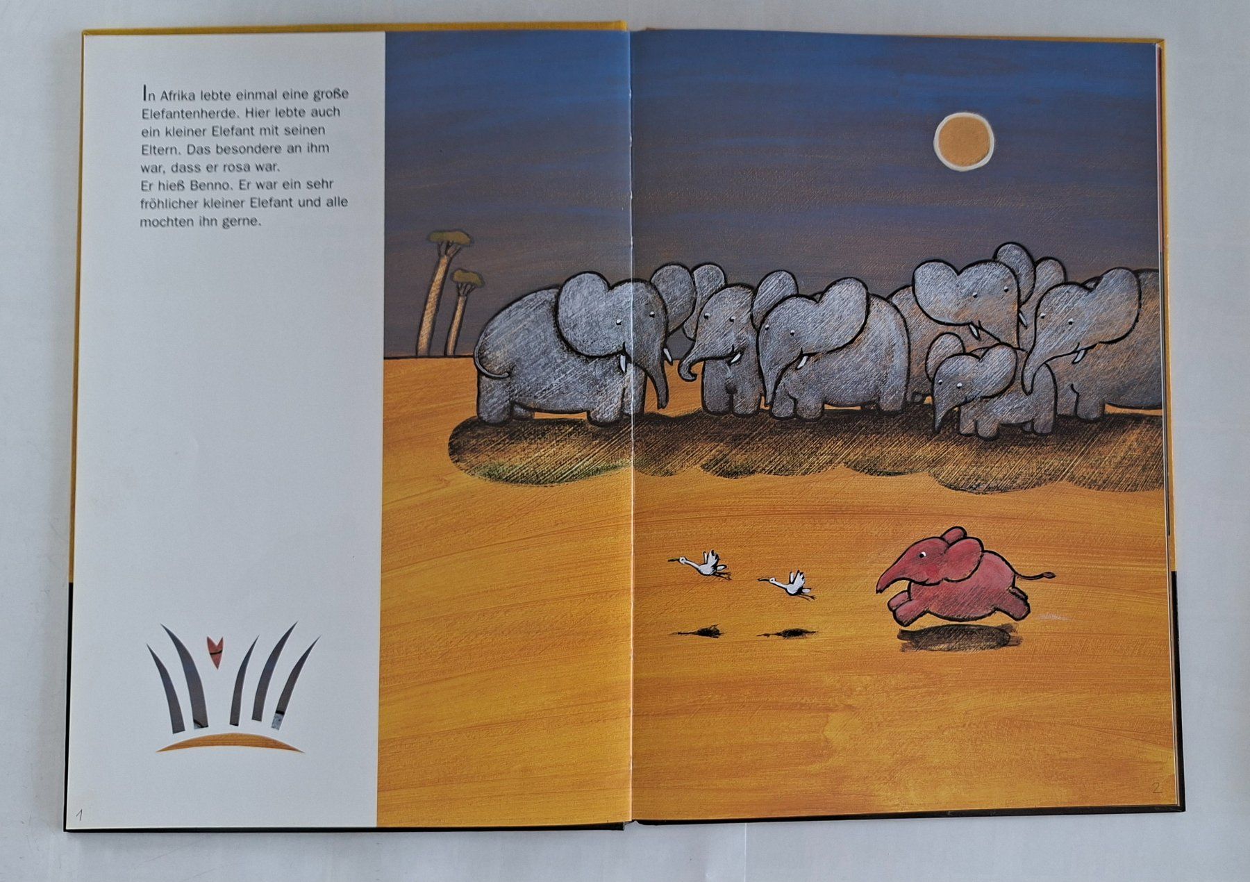 Libri: Rosa Elefant Kinderbuch von Monika Weitze – Usato da Opfikon venduto da Diversamente 3