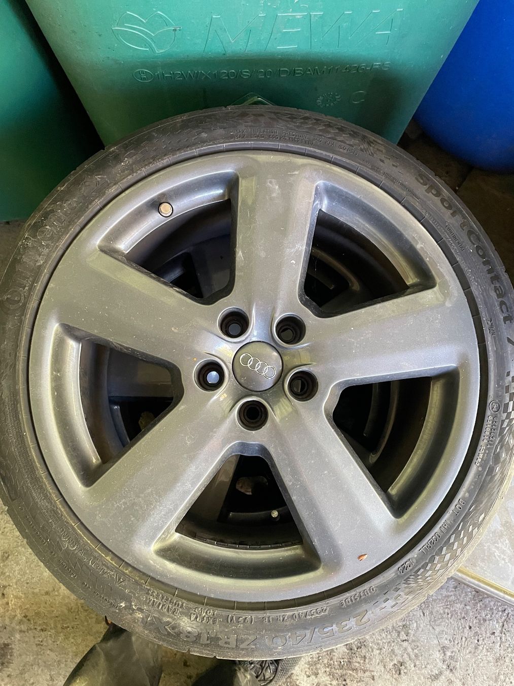 Audi Pneumatici & Ruote complete: Audi S6 Sommerräder 18 Zoll – Nuovo (secondo la descrizione) da Heitenried venduto da Alpuchalb 3