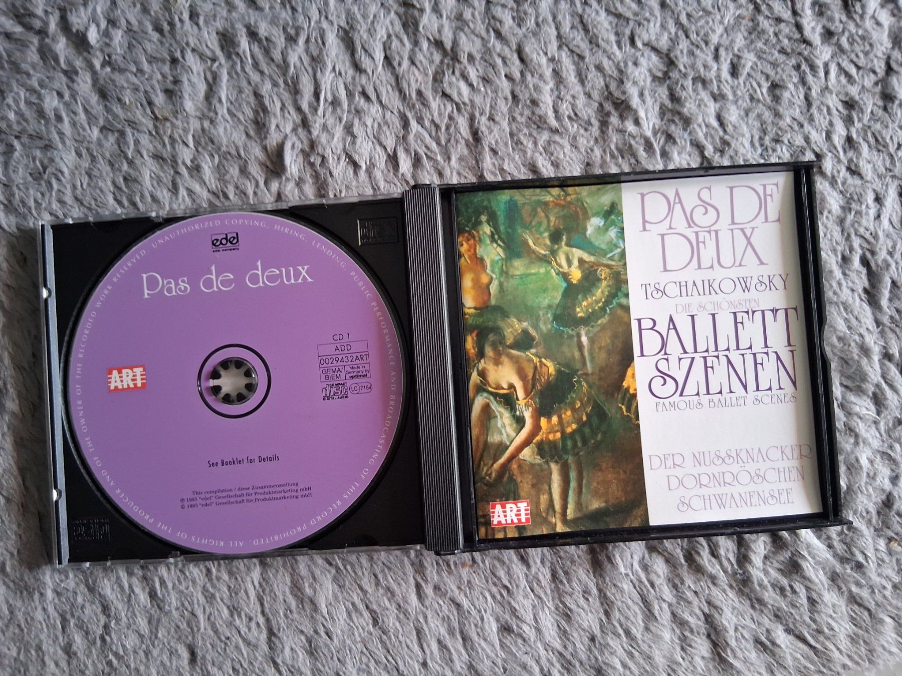 CDs: PAS DE DEUX   TSCHAIKOWSKY   BALLETTSZENEN    CD – Gebraucht aus Wetzikon ZH von Ramones01 2