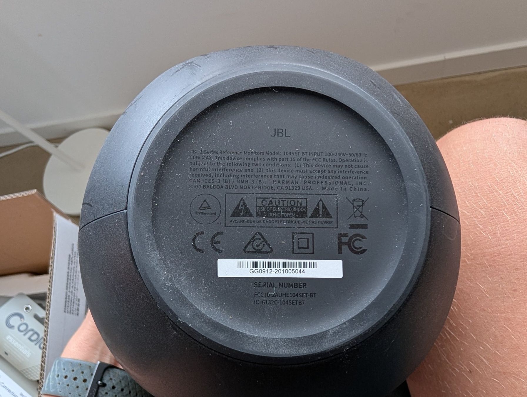 JBL Haut-parleurs: JBL 104-BT Studiomonitore mit Bluetooth – D'occasion à Zürich par evgenyger 4