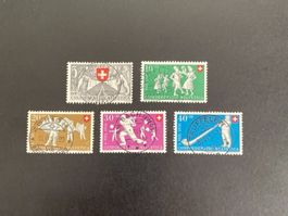 Satz Pro Patria1951; Luxus Vollstempel