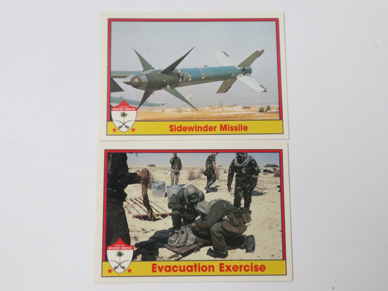 Cartes à collectionner: 1991 Trading Cards Operation Desert Shield Sidewinder – Neuf (Voir description) à Eschenbach SG par Astalavista