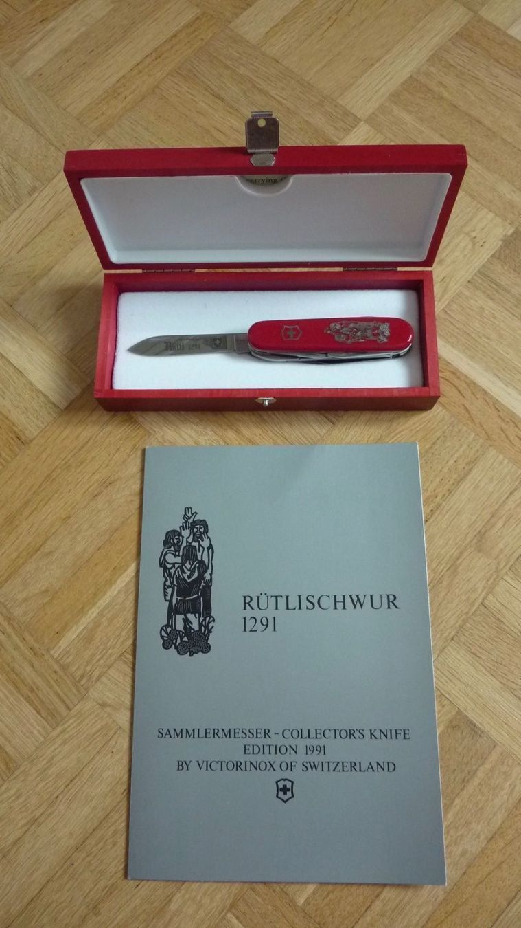 Victorinox Taschenmesser: Sammlermesser "RÜTLISCHWUR 1291" – Neu und originalverpackt aus Bassersdorf von regatoli 2
