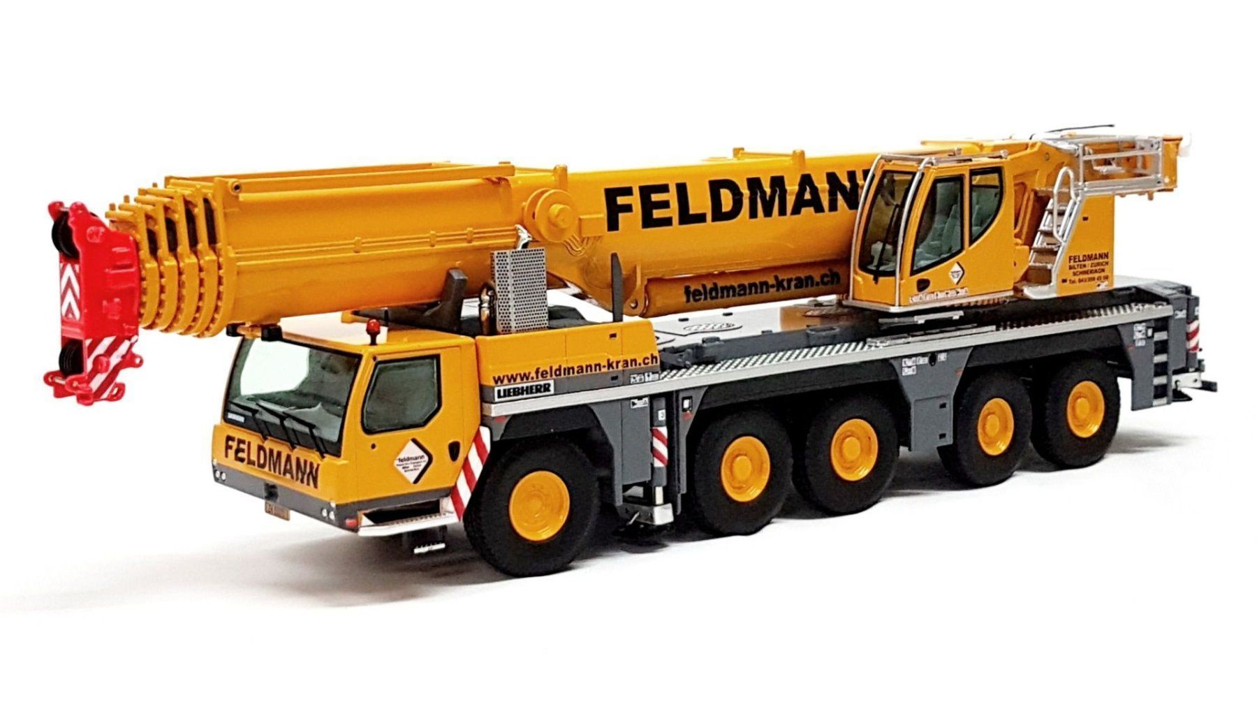 Liebherr Kit di modellismo & Modellini statici: 1:50 Liebherr LTM 1250-5.1 "Feldmann" – Nuovo e nell'imballaggio originale da Affoltern am Albis venduto da Modellshop-8910