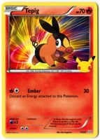 Tepig McDonald's Pokémon Promo 13/25