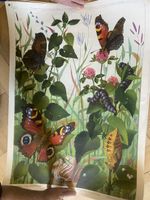 Schulwandbild / Poster Schmetterling 90x65cm