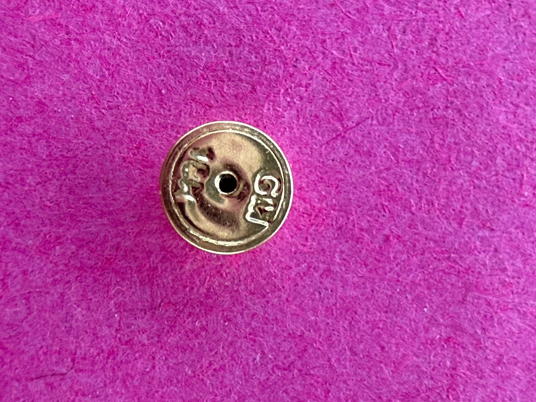 Gioielli per piercing: Goldstecker Kaffeebohne 18 Karat – Nuovo (secondo la descrizione) da Langendorf venduto da samboni 3