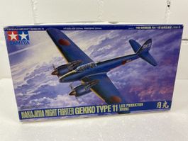 Tamiya Nakajima Night Fighter Gekko 11 Type Model Kit