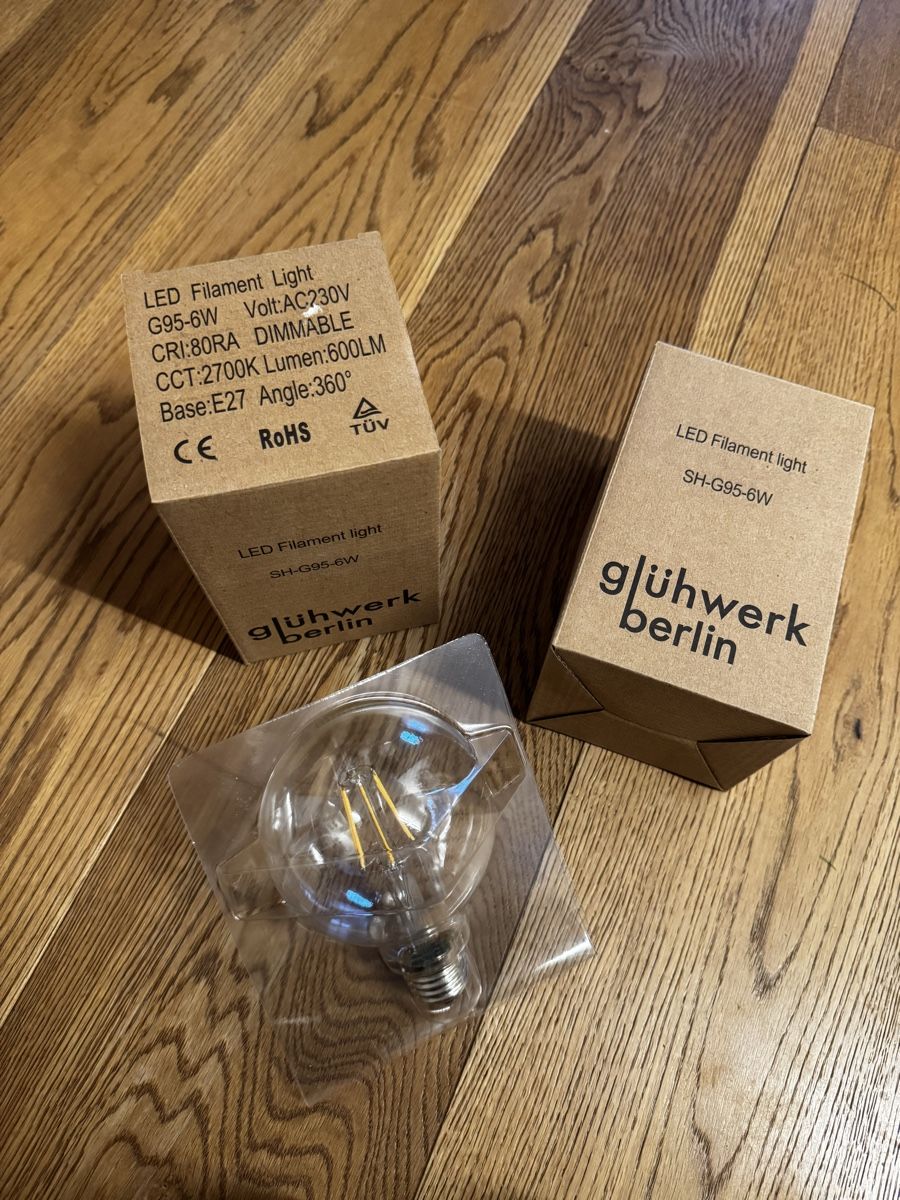 Lampade: Diverse Glühbirnen LED Filament – Nuovo (secondo la descrizione) da Hirzel venduto da Bkuenzli 1