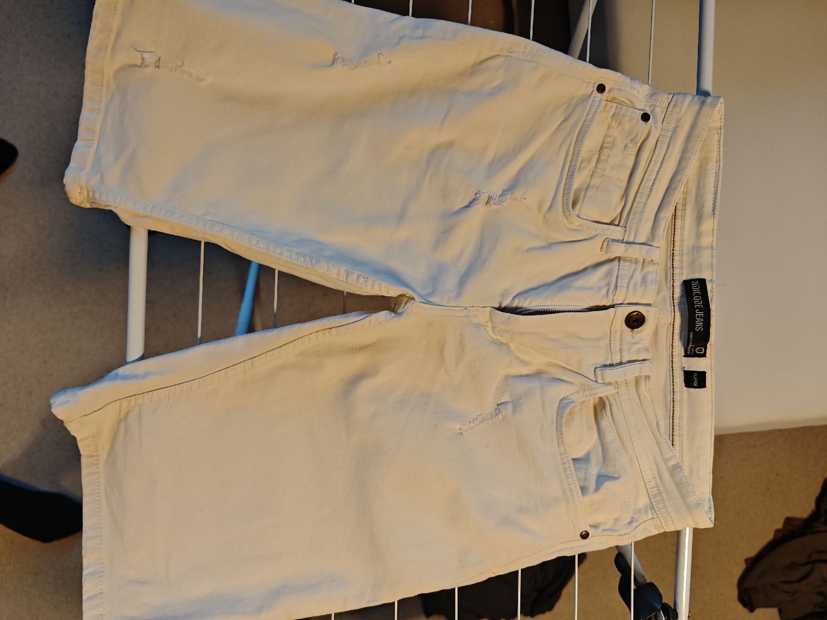 Pantalons: Indicode Shorts weiss – Neuf (Voir description) à Bühler par Raphael1212