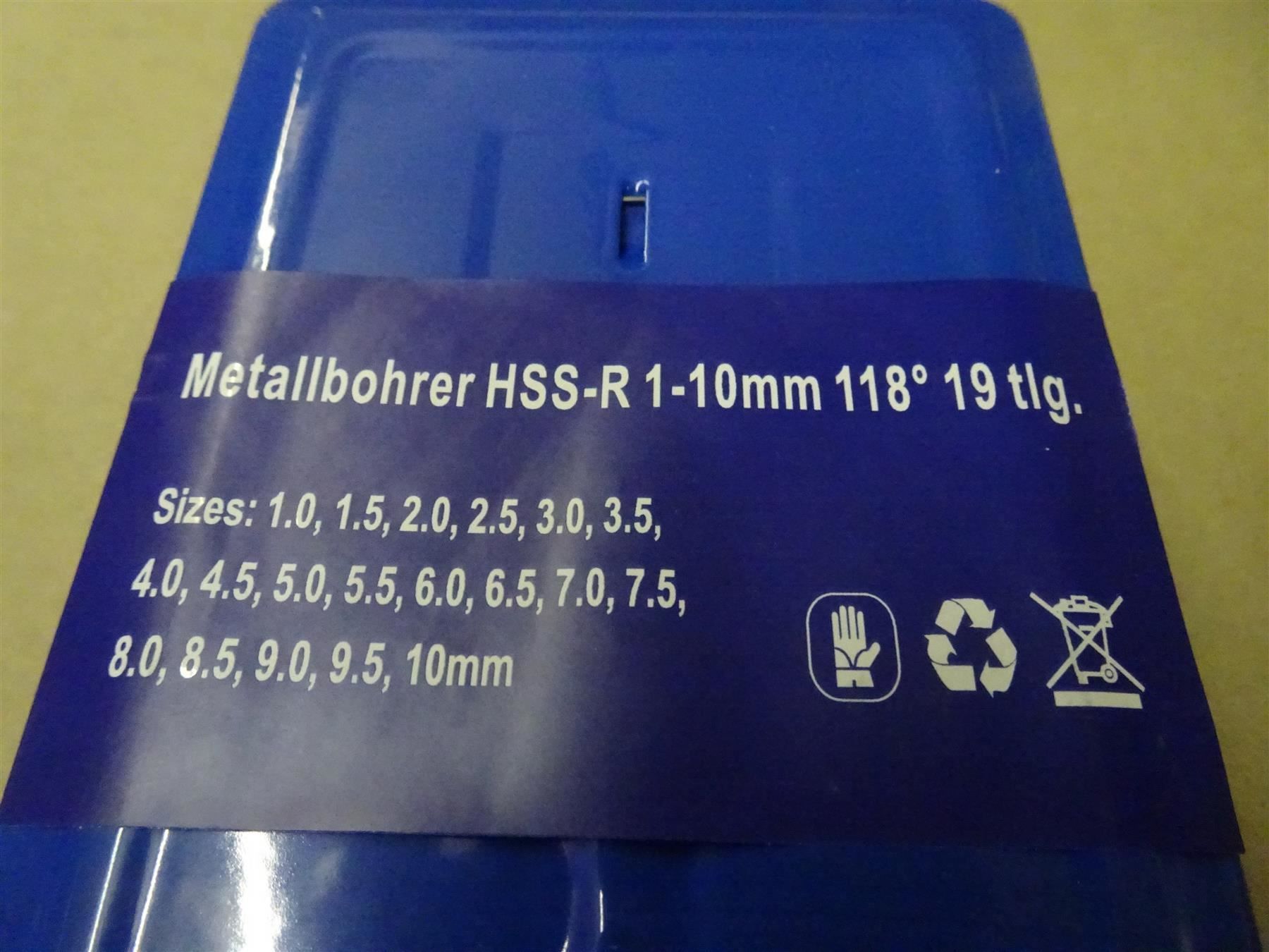 Tutti gli attrezzi: neues Metallbohrer Set inkl Box – Nuovo e nell'imballaggio originale da Necker venduto da liq24 3