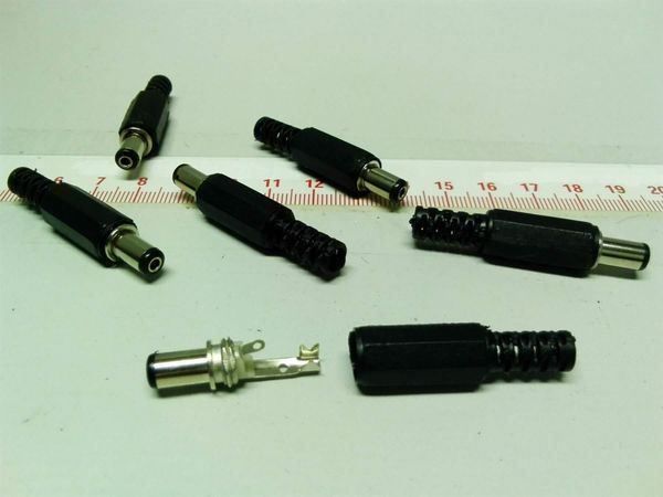 Elektronikbauteile: DC-Stecker male 5.5x2.1mm – Neu (gemäss Beschreibung) aus Luzern von Salefactory 1
