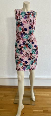 🌸 Hugo Boss Elegantes Seiden Kleid, rosa, Gr 36 🌸