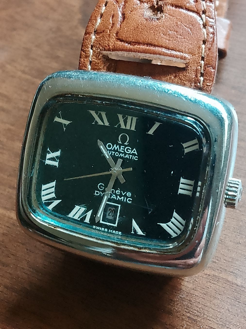 Omega Uhren: Omega Dynamic 34mm Stahl läuft Super  – Gebraucht aus Agno von sam2608