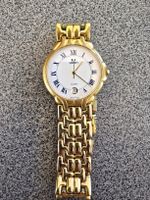 Armbanduhr URECH Quartz Goldfarben Datum 