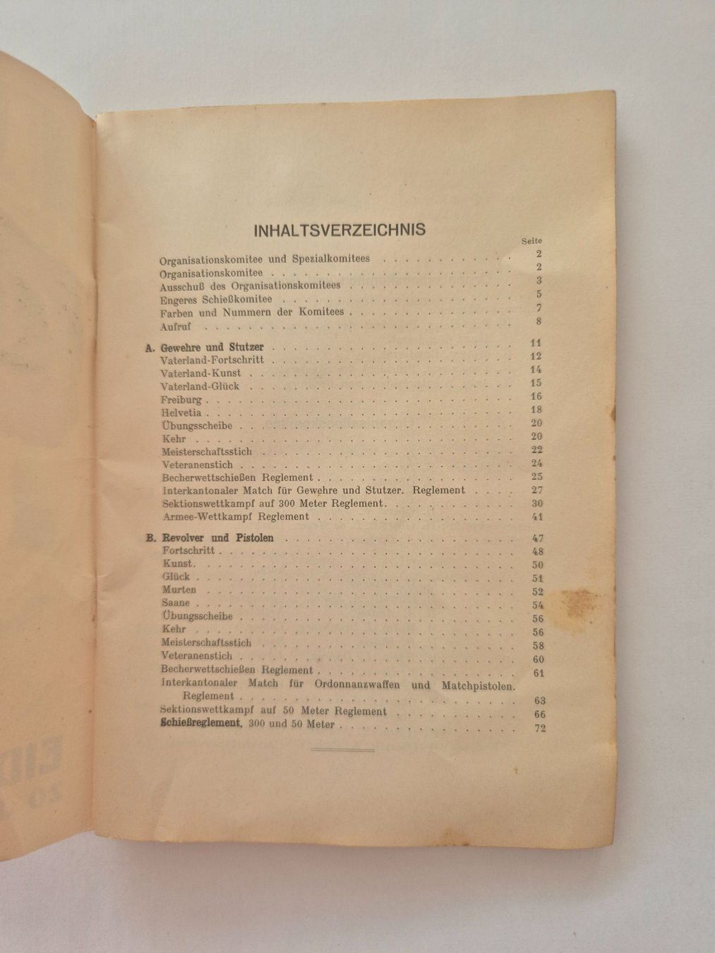 Libri: Schiesseplan Freiburg Eidg. Schuetzenfest 1934 – Usato da Langendorf venduto da zvonu161 2