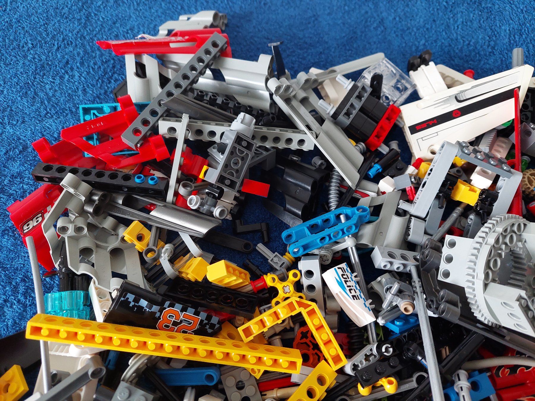 Lego Baukästen: Lego ein Sack voller Technikteile (Bitte Bilder ansehen) – Gebraucht aus Altenrhein von schalumpfi 1