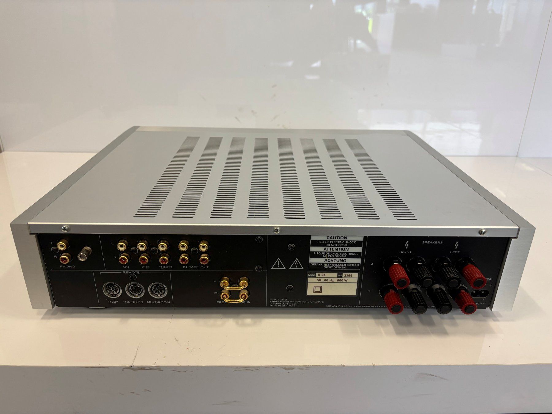 Revox Amplificatori: Revox B25 – Usato da Heerbrugg venduto da Kirchhofer 2