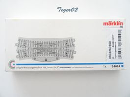 Märklin H0 24624 Doppelkreuzweiche NEU, in OVP