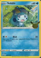 TCG POKEMON SOBBLE SWSH003 BLACK STAR PROMO XXL jumbo size