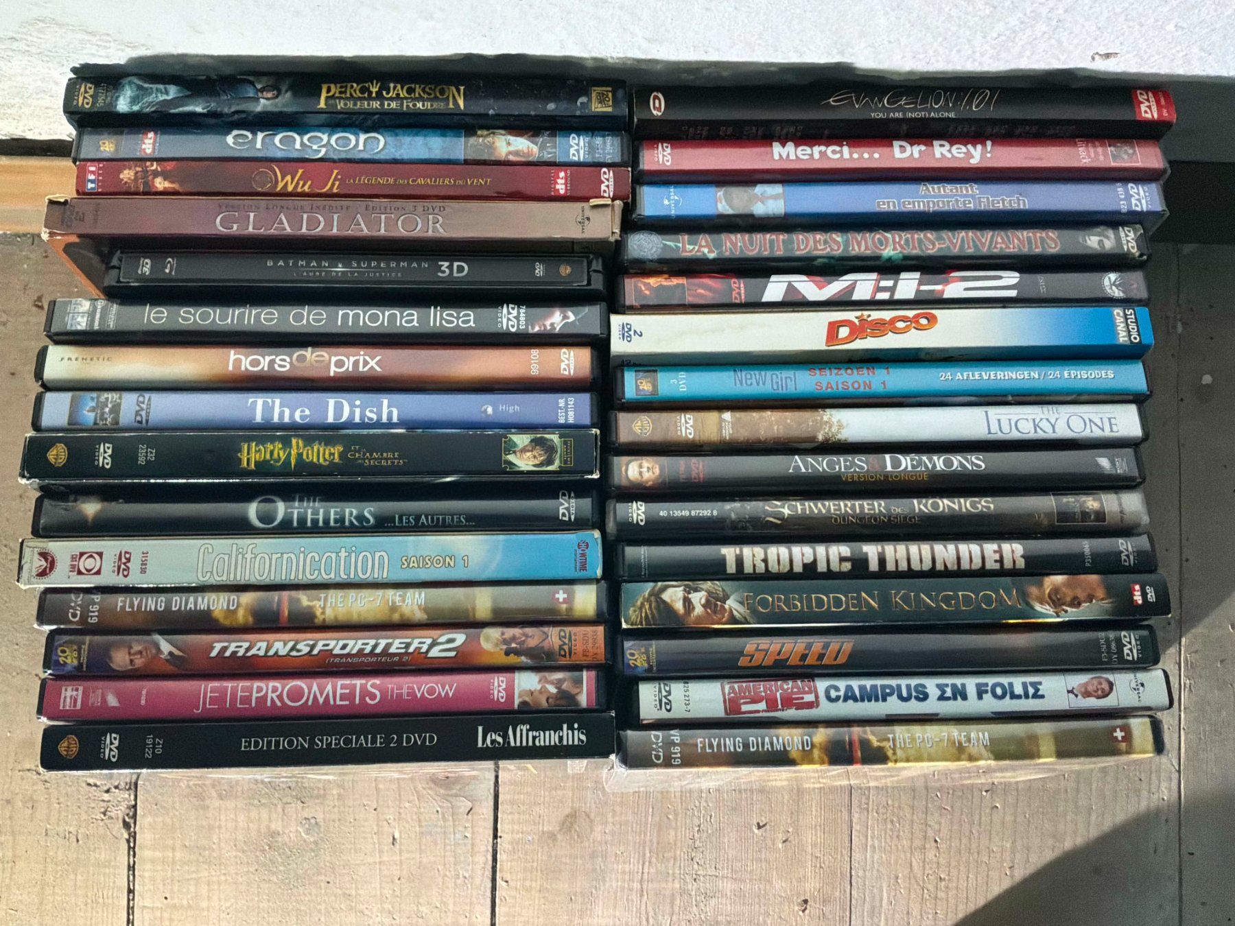 Tutti i DVDs: Lot 30 DVD divers films -Lot 26 – Usato da Préverenges venduto da gga_f9hf