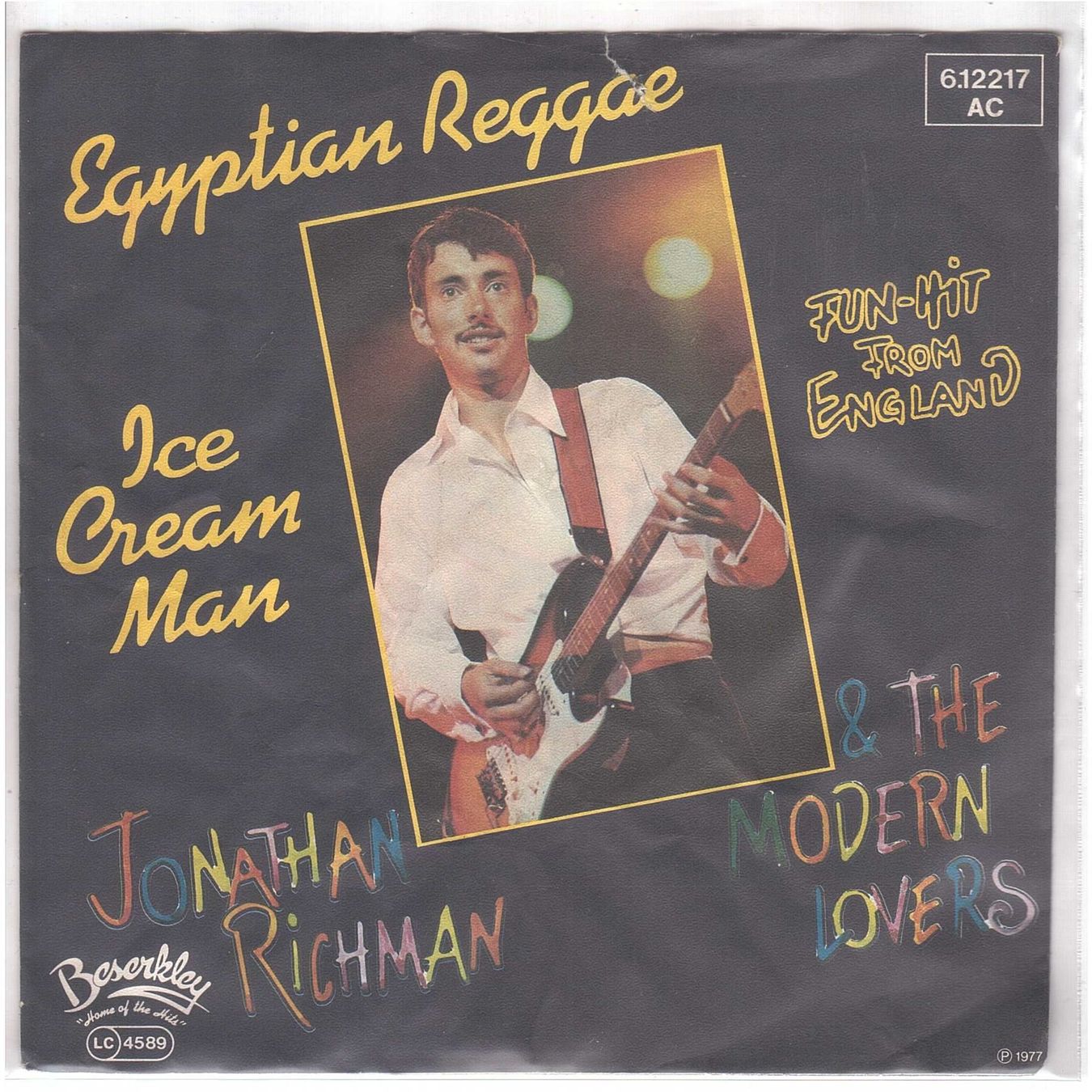 Dischi in vinile: Jonathan Richman - egyptian reggae – Usato da Rheinau venduto da asteng