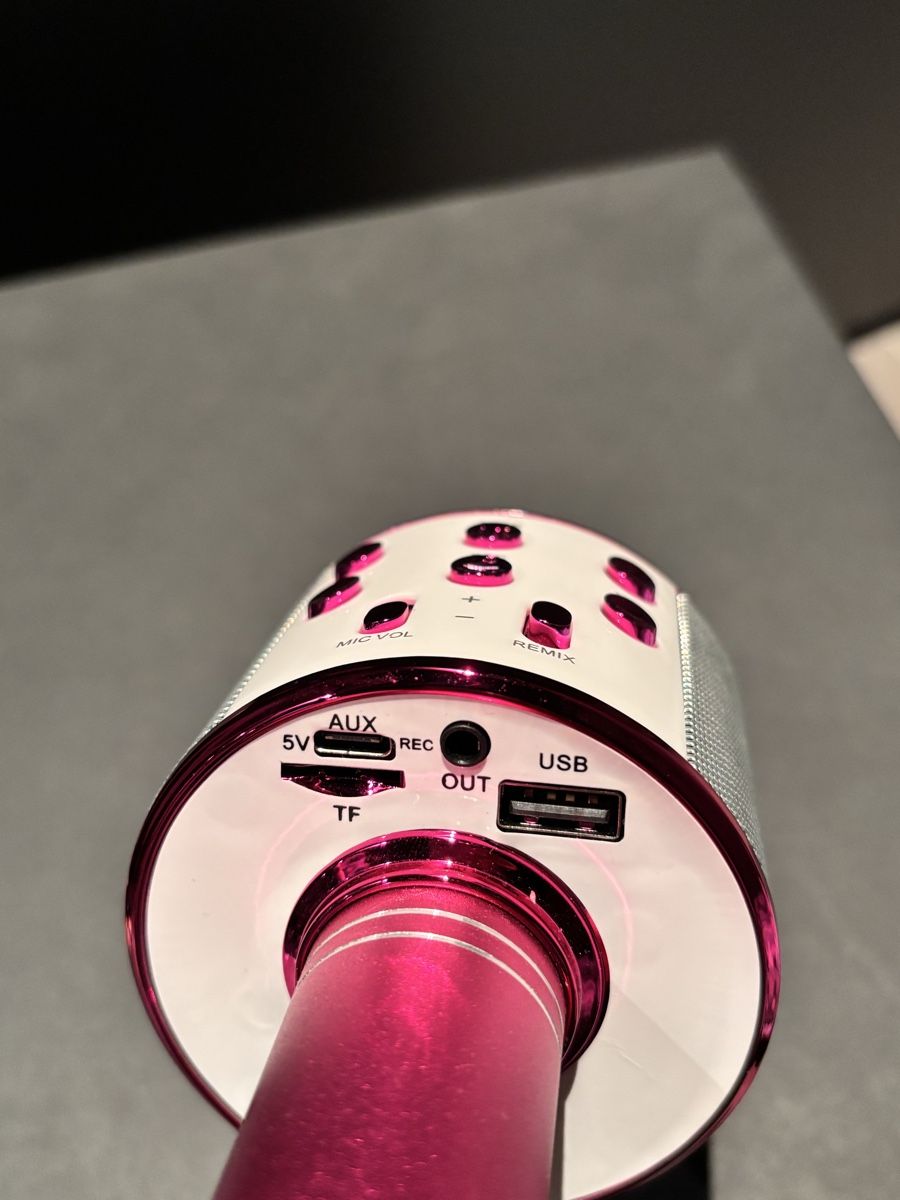 Microfoni: Karaoke Microphone Pink portable new condition – Usato da La Chaux-de-Fonds venduto da joa_jk5g 1