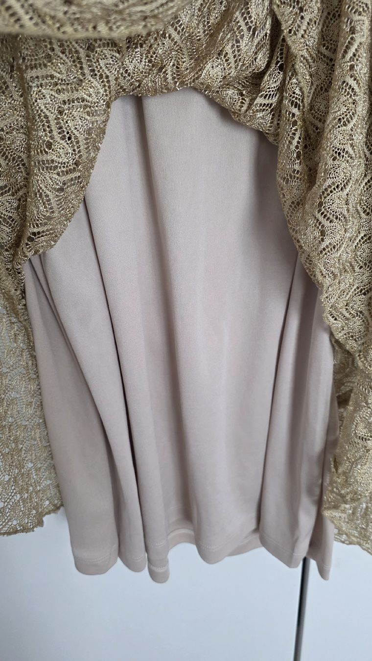 Vestiti: Goldenes Kleid Gr. M Valeria Derbais – Usato da Wettingen venduto da Francesca011 3