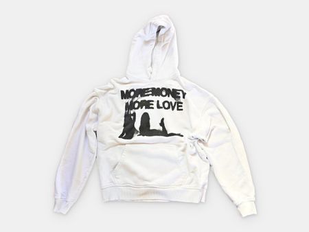 More Money More Love Wet Dream Hoodie M weiss