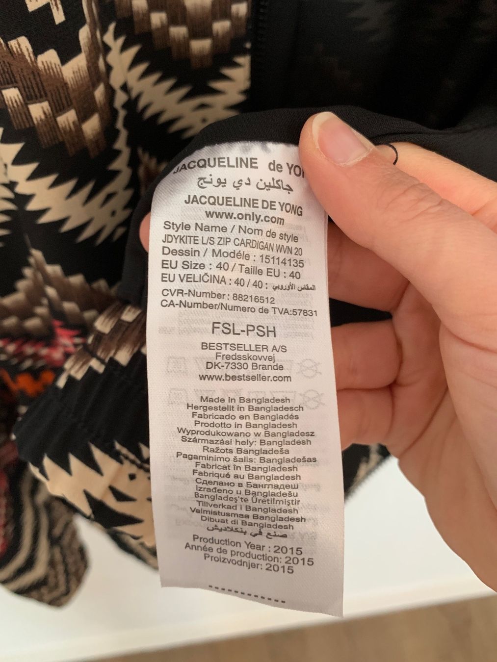 Giacche: Jacqueline de Yong Jacke Gr. M – Usato da Fislisbach venduto da KolibriSecondhand 9