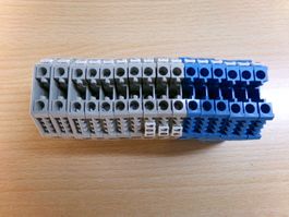 16 St. Klemmen 4mm2 WK4/U 10xhellgrau,6xblau