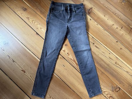 Jean Salsa Push In Secret Slim Noir Gris T38 L32