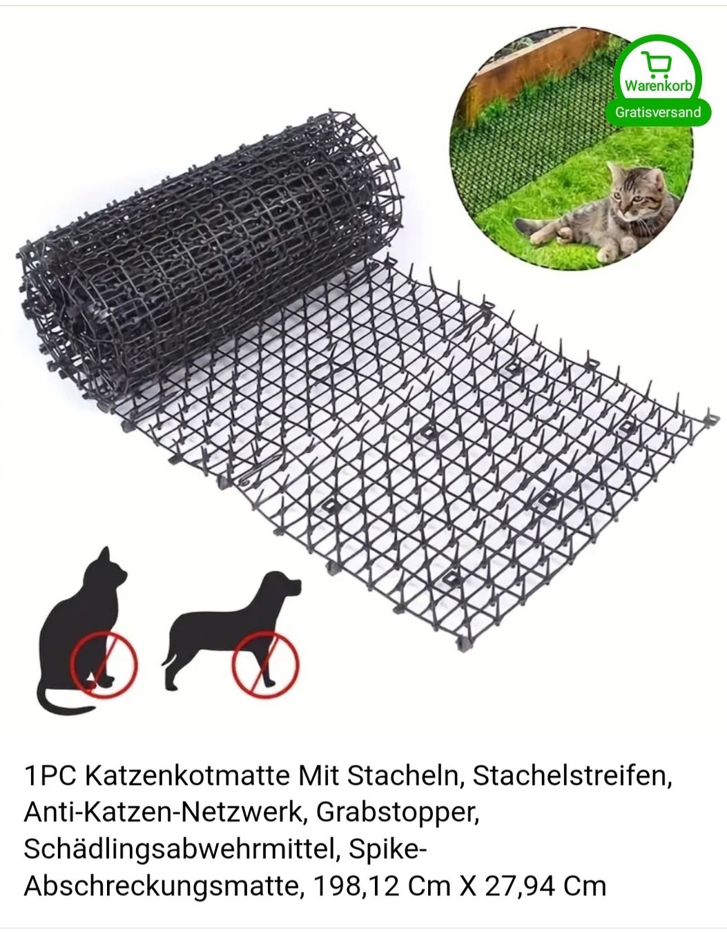 Box contenitori: Tierschreckmatte – Nuovo e nell'imballaggio originale da La Punt - Chamues-ch venduto da Fluperto 3