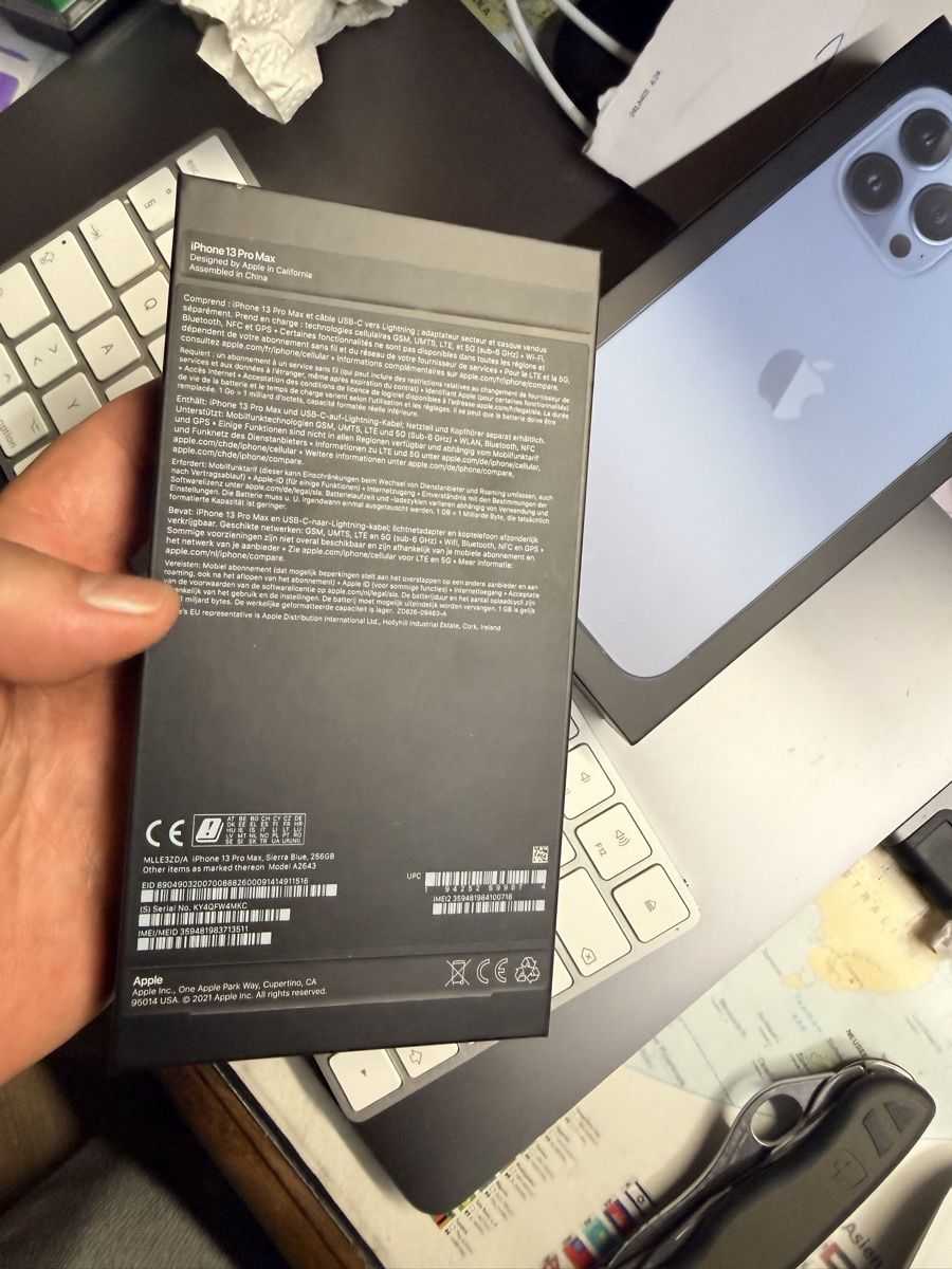 Apple Telefoni cellulari / Smartphones: iPhone 13 Pro Max 256GB Blau – Usato da Rietheim venduto da Tech-guy 9