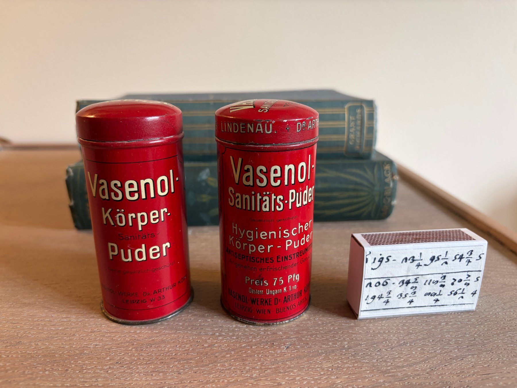 Contenitori & Simili: zwei Antike Talcum Puder Dose – Usato da Bern venduto da ewi21