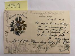 Studentica -  Berliner Wingolf 1927