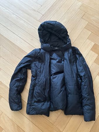 Daunenjacke Uniqlo schwarz Grösse S