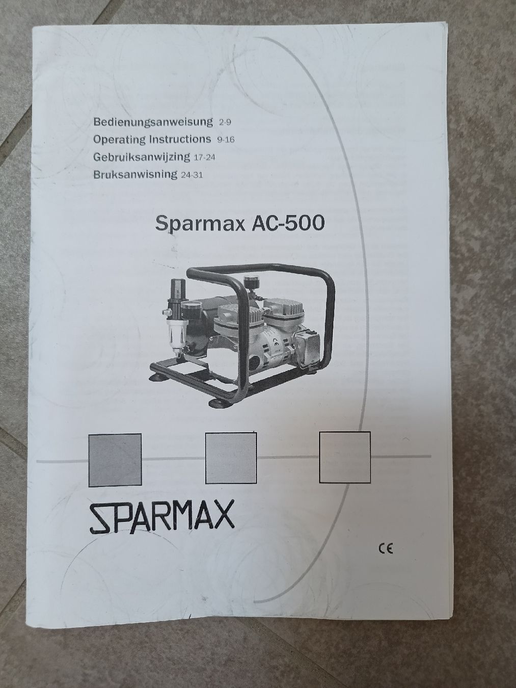 Compresseurs: Airbrushkompressor Sparmax AC 500  – D'occasion à Ossingen par Swoody 6