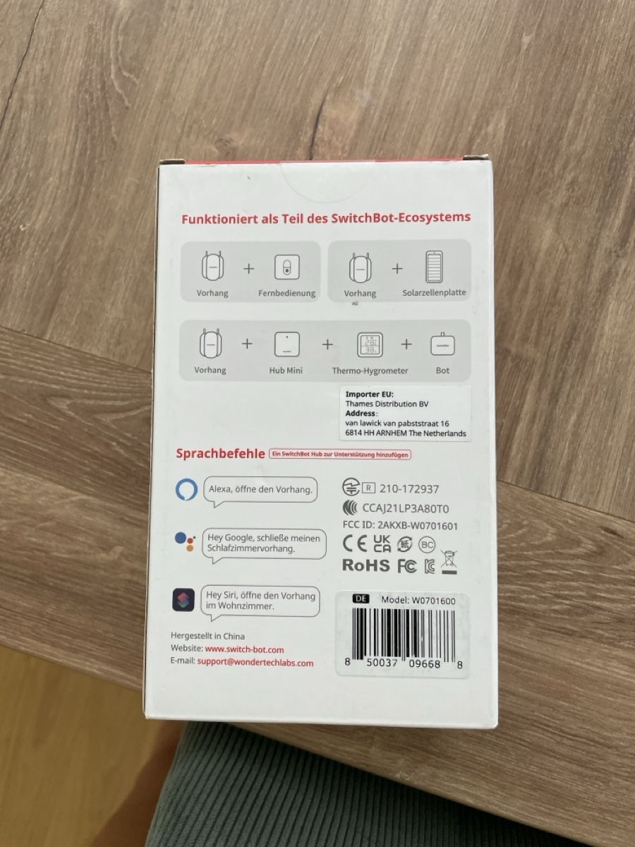 Sonstiges Radsport Zubehör: SwitchBot Vorhang – Neu und originalverpackt aus Lachen SZ von Bilirubin20 2