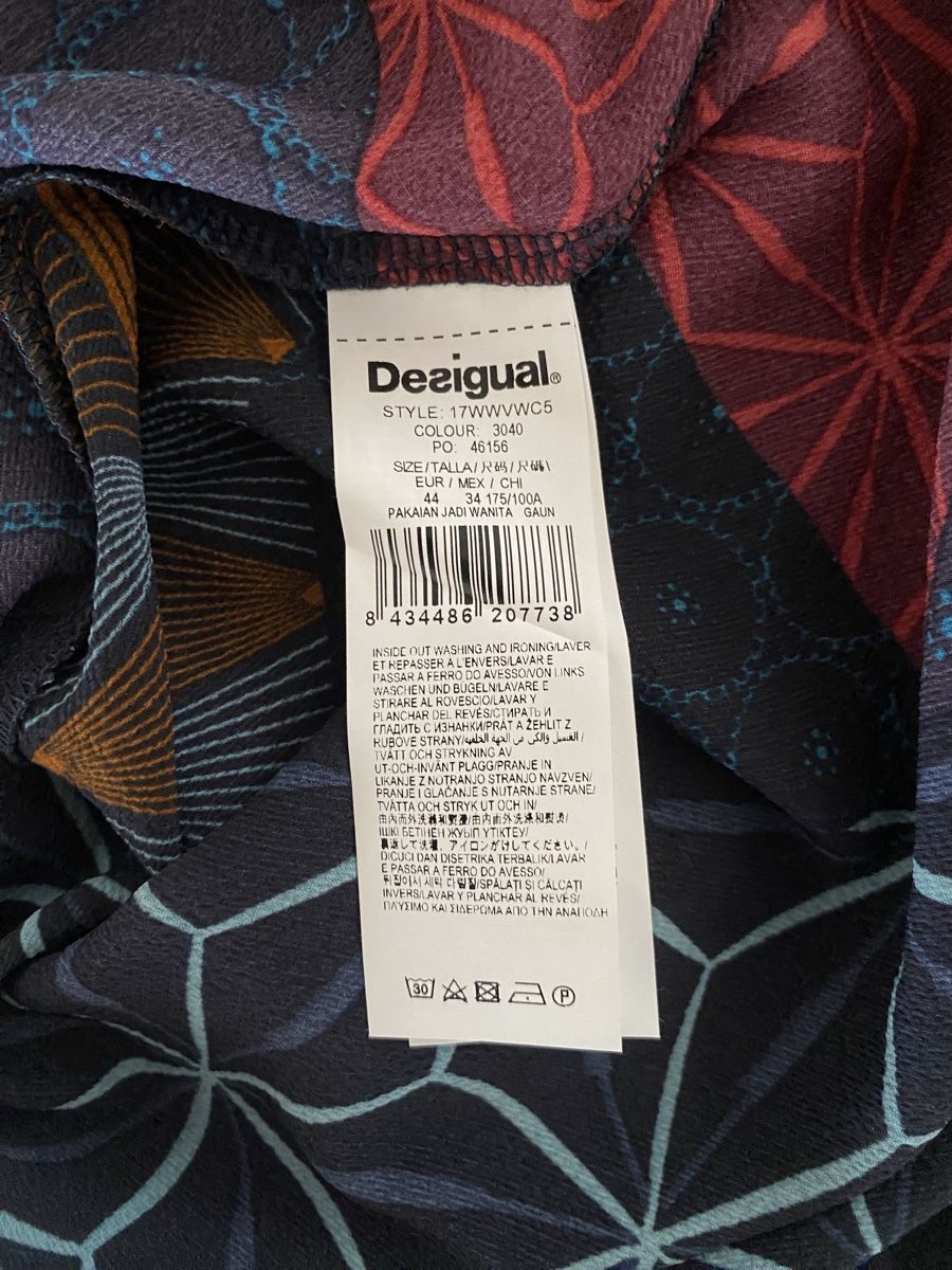 Desigual Vestiti: Desigual Minikleid/Gr.44/Farbenfrohes Patchwor-Design – Usato da Jona venduto da Flamingoo 4